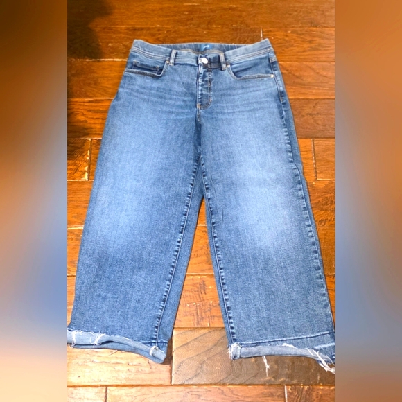 Jag Jeans Women's Cropped Blue Denim - Picture 1 of 5